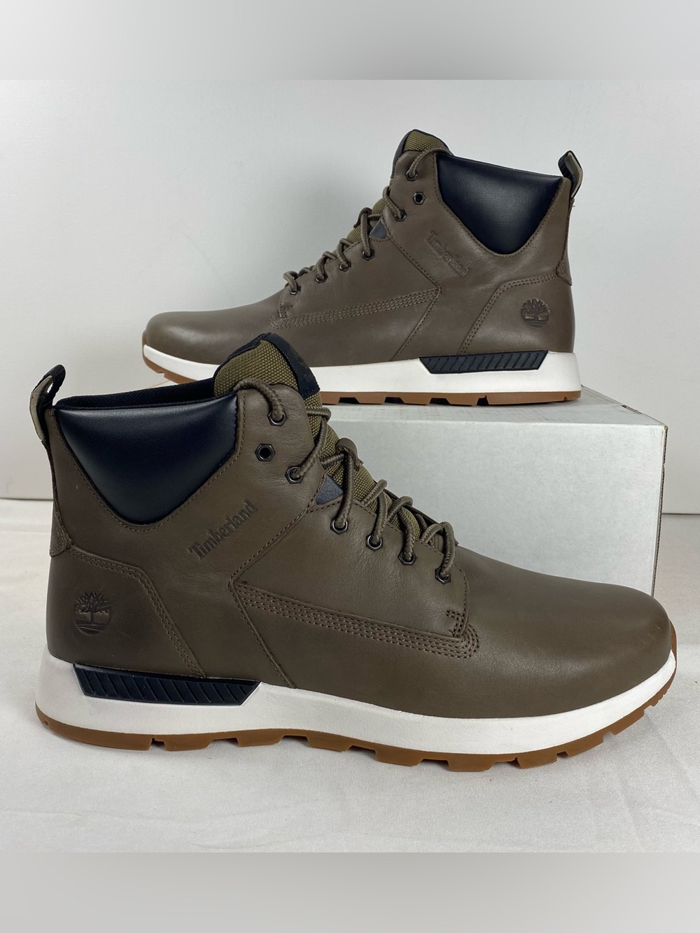 Timberland Killington Trekker Mid Mens 13 Brown Black Boots TB0A69DHEM4 NWOB